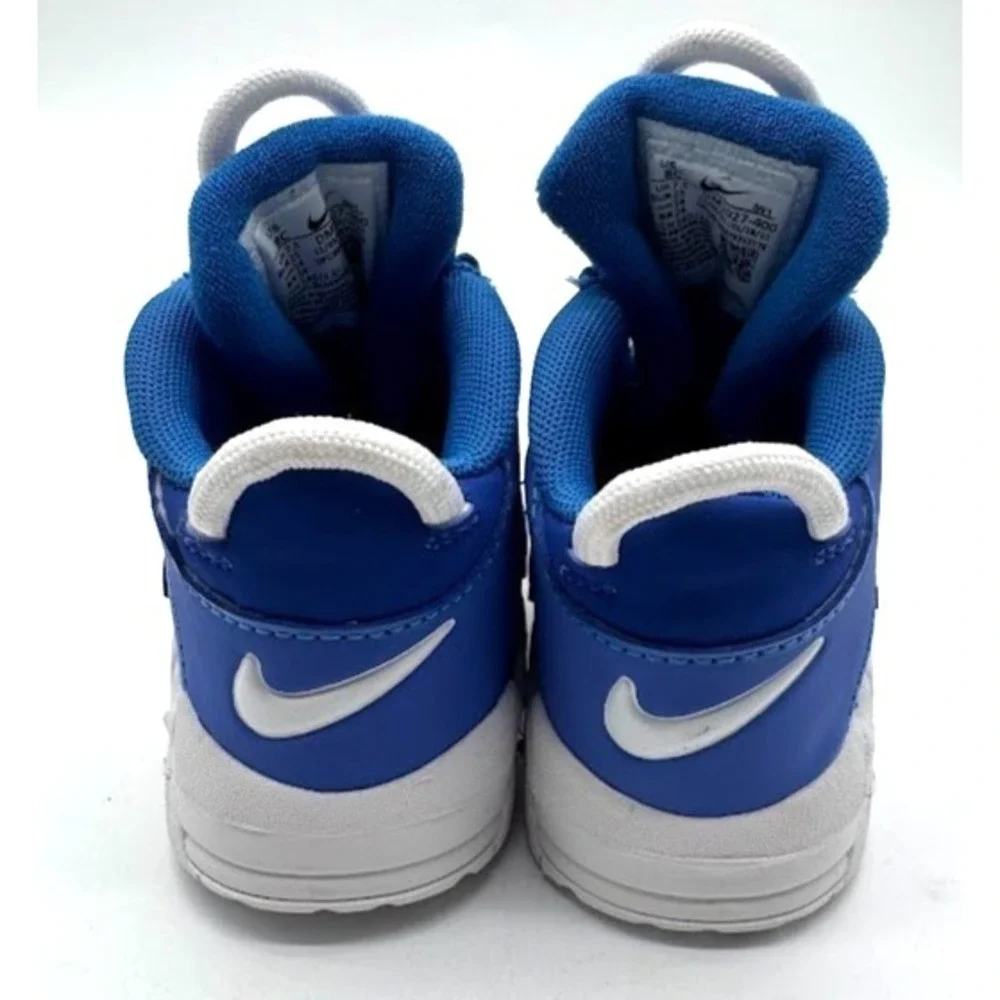 Nike Air More Uptempo GS Royal Blue White Sneakers Kids US 8C DM1027-400